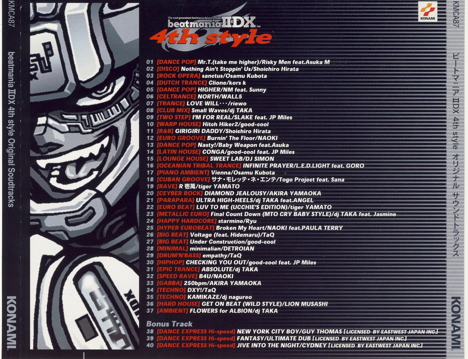 beatmania IIDX 4th style Original Soundtracks (2001) MP3 - Download beatmania  IIDX 4th style Original Soundtracks (2001) Soundtracks for FREE!